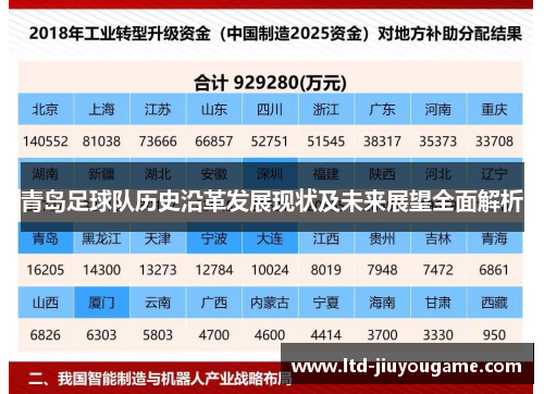 青岛足球队历史沿革发展现状及未来展望全面解析 青岛足球队历史沿革发展现状及未来展望全面解析